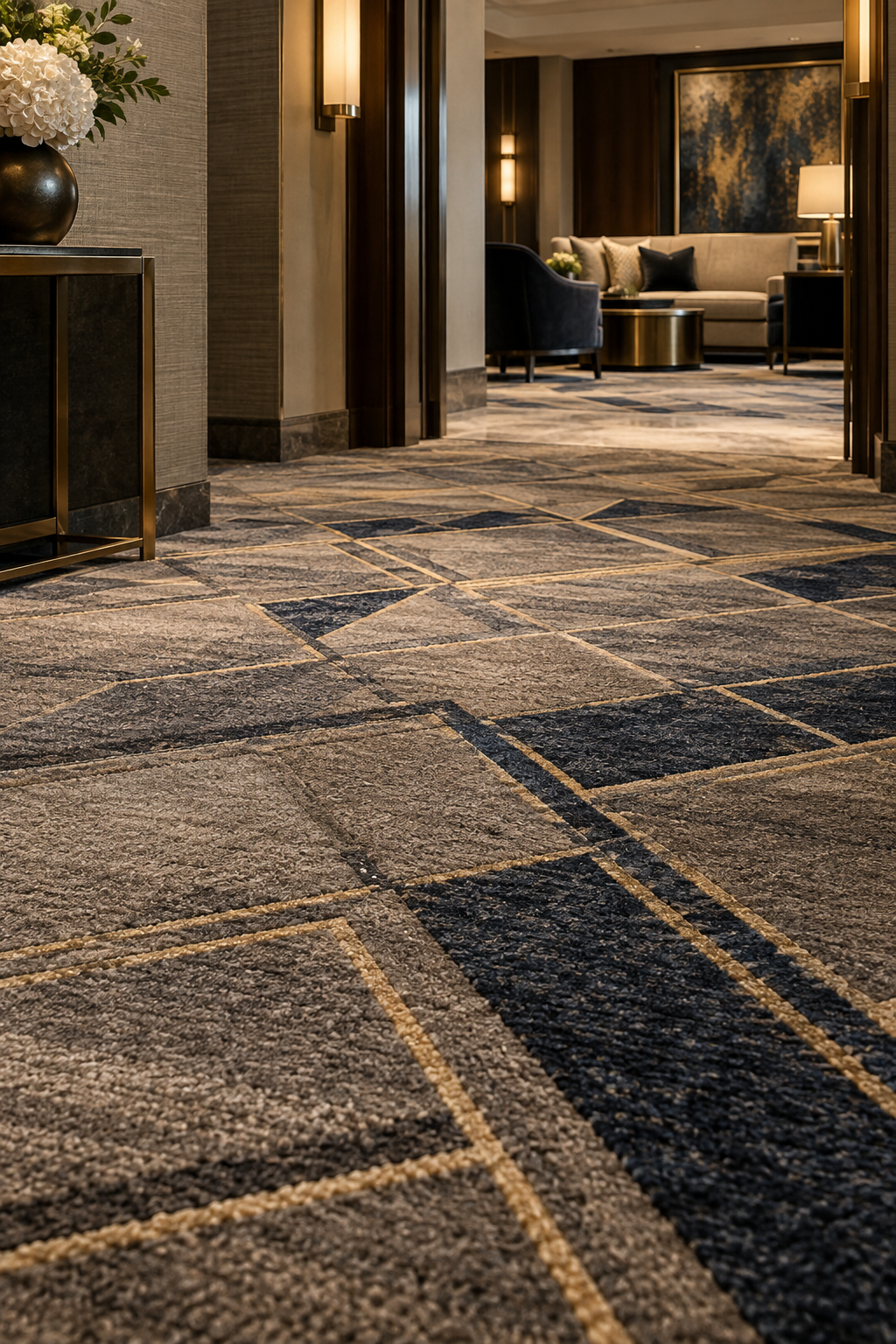 Custom hospitality carpet